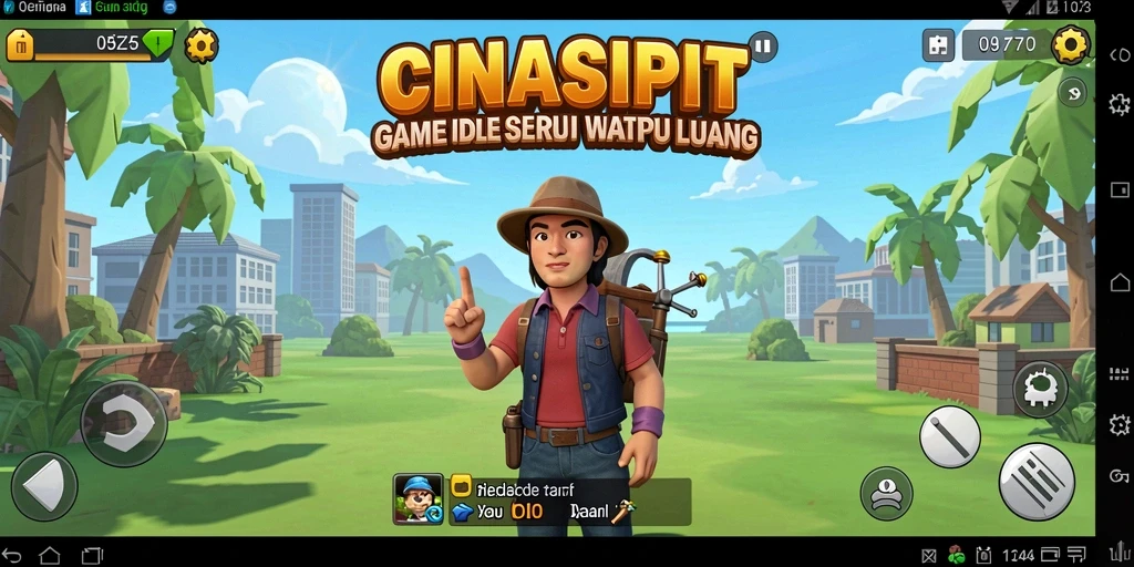 Tampilan gameplay CINASIPIT yang mengasyikkan dan menyenangkan.