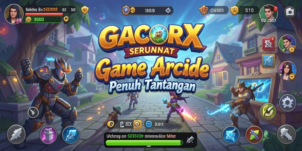 Tampilan gameplay seru dari GACORX dalam kategori Arcade.