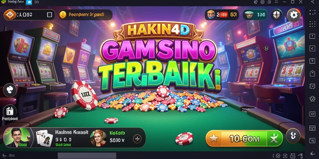 Screenshot gameplay HAKIN4D menampilkan pengalaman Kasino yang mendebarkan.