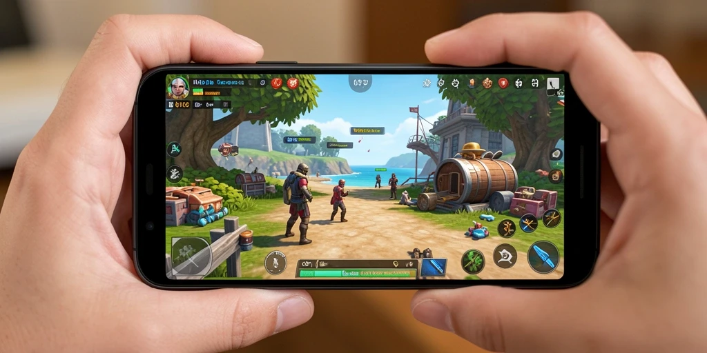 Tampilan menarik dari gameplay HARAPJP yang penuh warna.