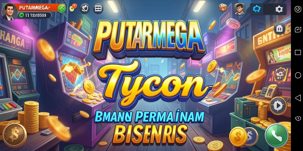 Gameplay PUTARMEGA yang mengasyikkan dalam simulasi bisnis.