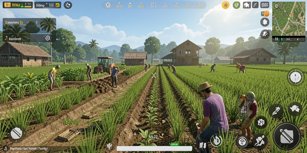 Tampilan gameplay RAYA22 yang menarik dan interaktif.