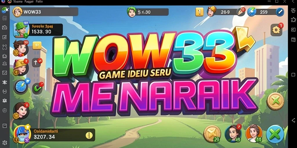 Tampilan gameplay WOW33 yang menarik dan interaktif.