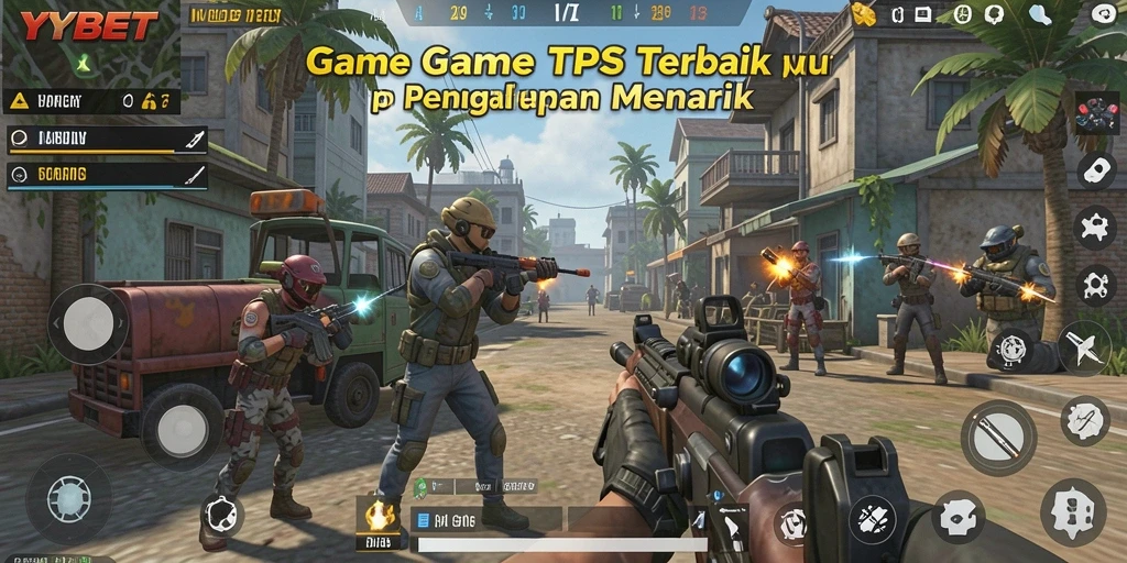 Screenshot YYBET yang menunjukkan aksi seru dalam gameplay TPS.